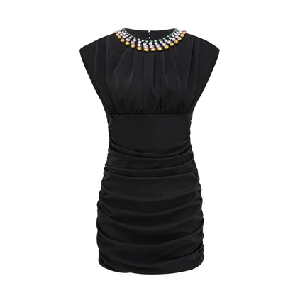 Imani crystalembellished mini dress