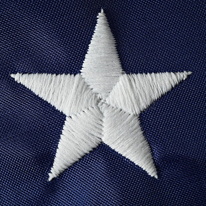 Nylon United States Flag with Embroidered Stars / 3ft x 5ft