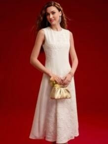 Sloan Maxi Dress - Halter Neckline - Mermaid Hem - High Waist - Asymmetrical Details - modified image