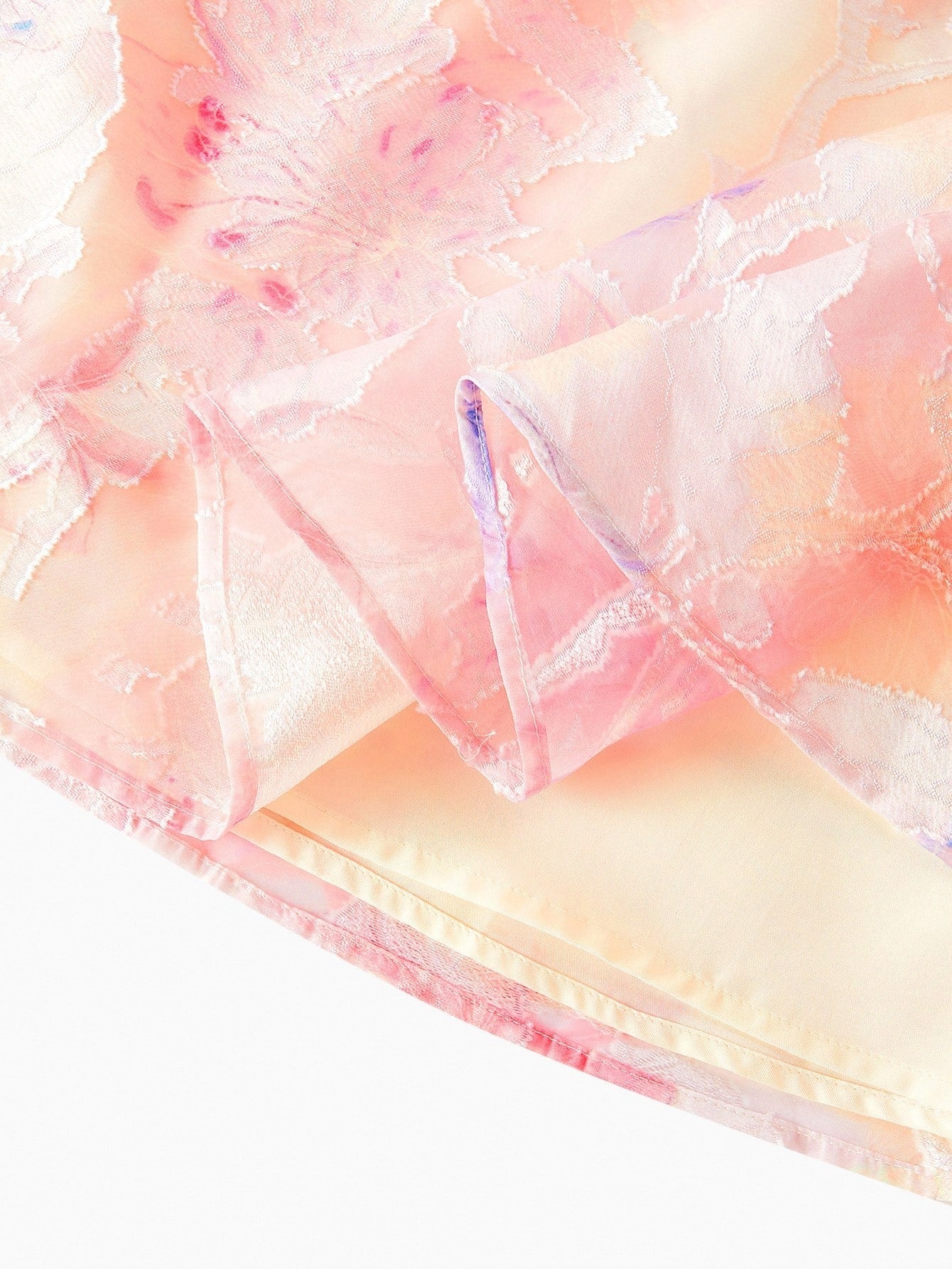 Rosalba Maxi Dress - V Neckline - High Waist - A Line - Backless Design - Ruffle Hem - modified image