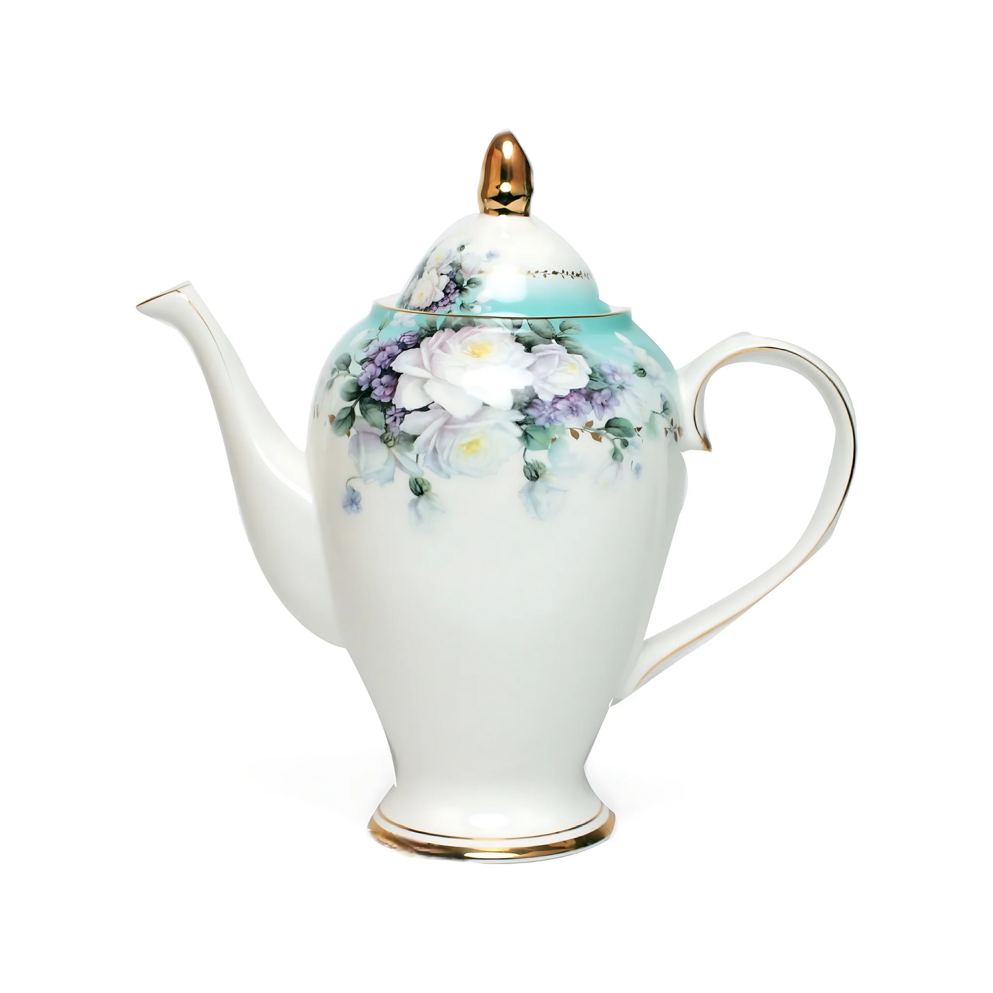 Chinese Porcelain Tea Set – Floral – 15-piece Gift Set Jacqueline van Hoef