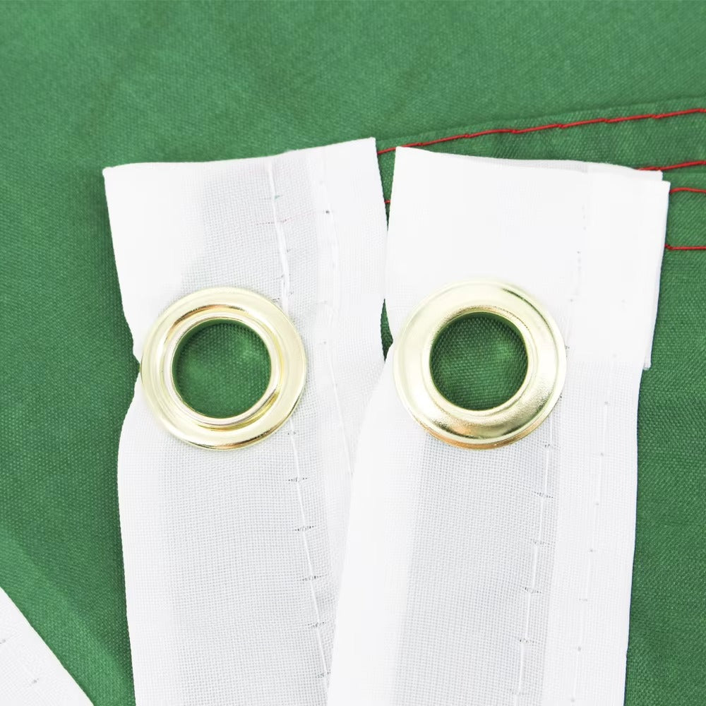 Mexican Flag 3 x 5 ft – Green White Red Polyester with Grommets