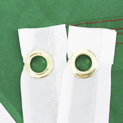Mexican Flag 3 x 5 ft – Green White Red Polyester with Grommets