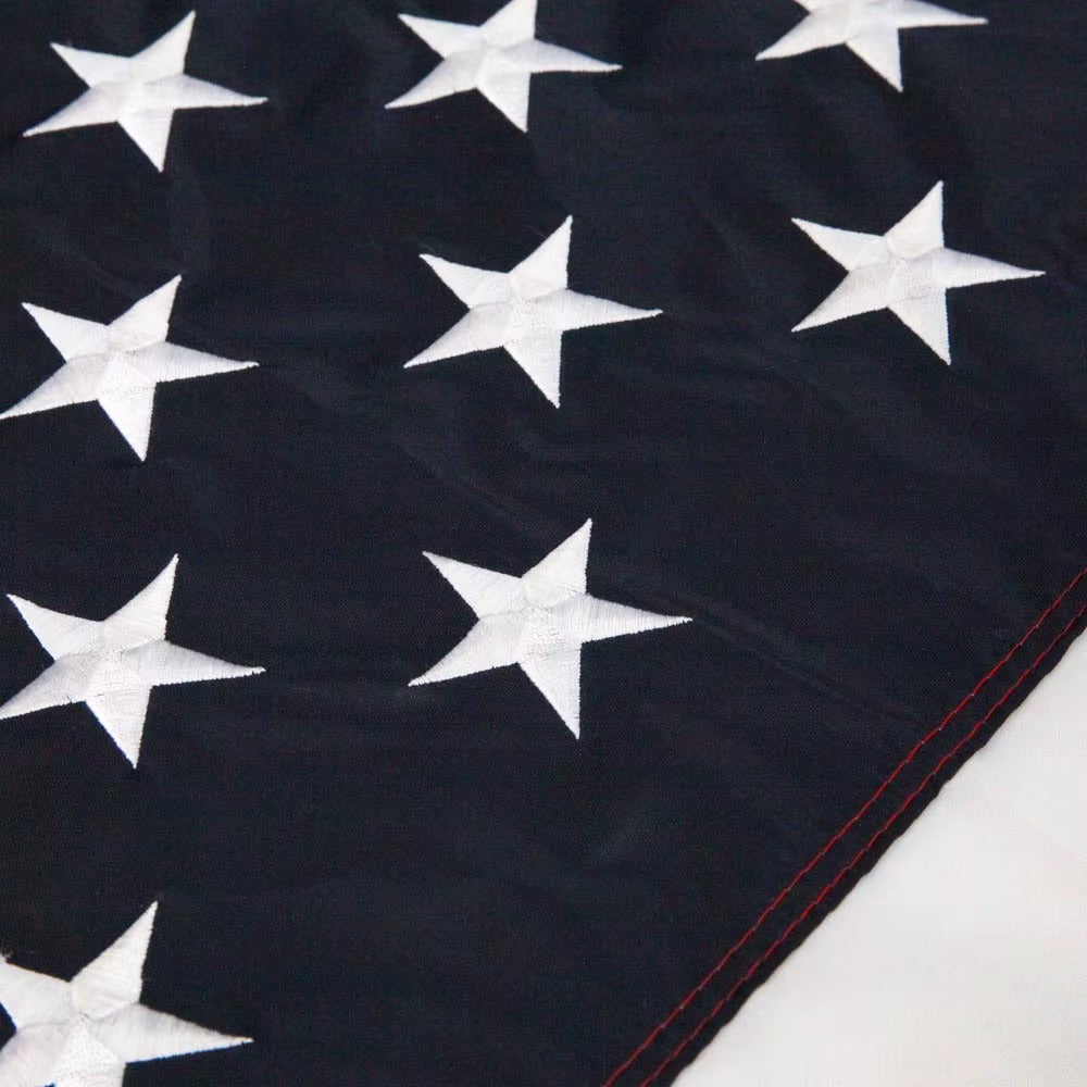 United States US Flag – Embroidered Polyester Swooper Banner