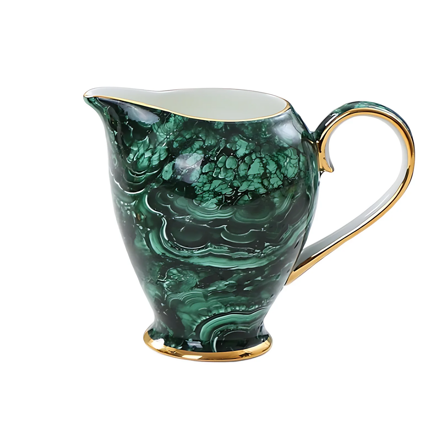 Royal Old England Ceramic Tea Set – Marble & – 21-piece Luxury Set Jacqueline van Hoef