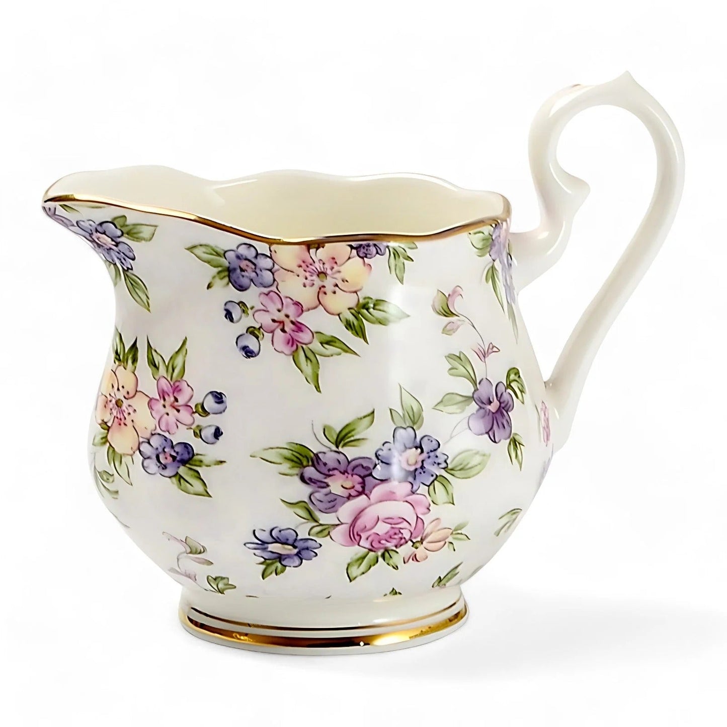 Vintage English Floral Porcelain Tea Set – 15-piece Gift Set Jacqueline van Hoef