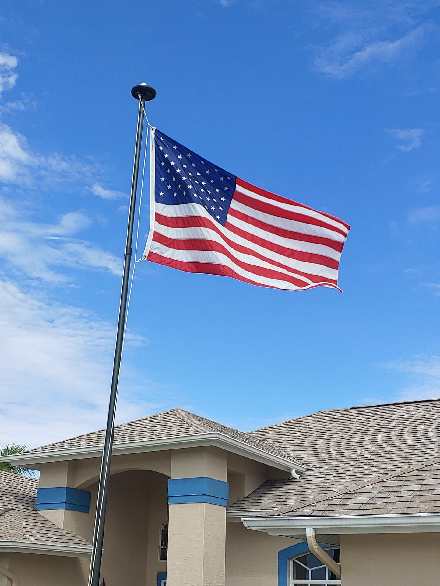 Nylon United States Flag with Embroidered Stars / 3ft x 5ft