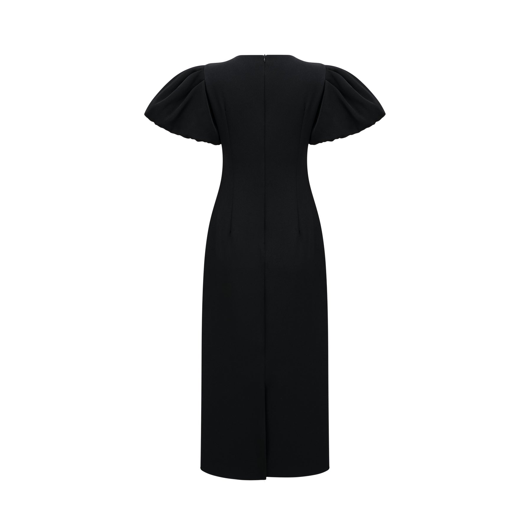 Irène sequined floralembroidered midi dress in Black