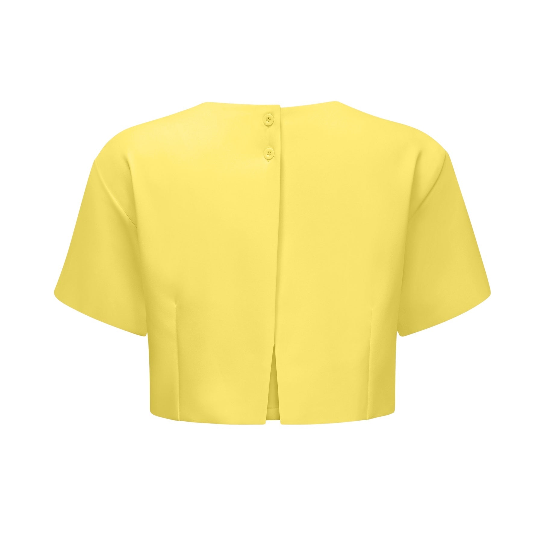Irène Yellow Sequin Floral Embroidered Matching Set