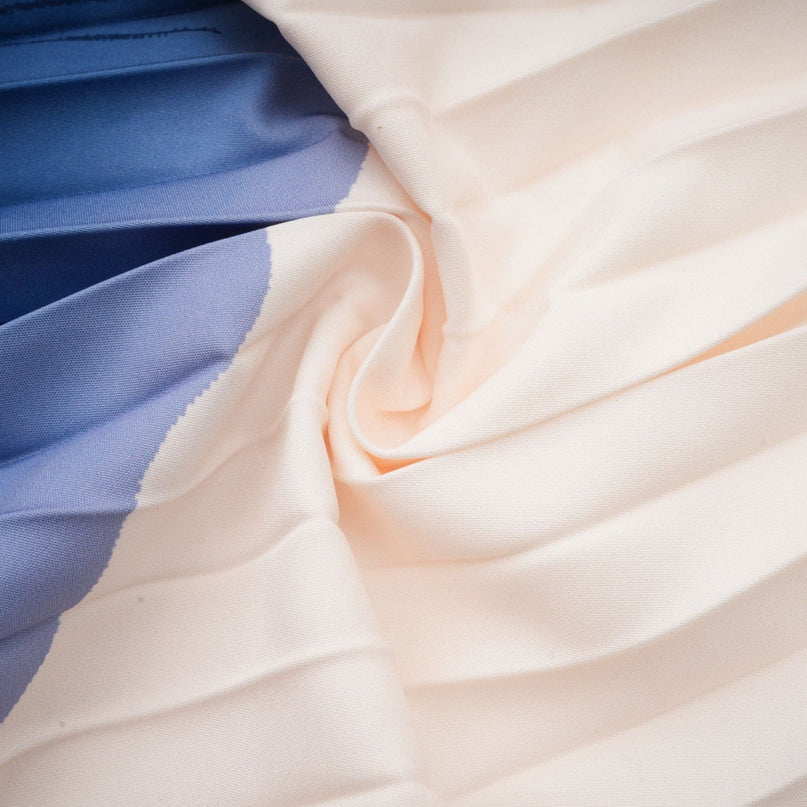 Isolde patternprint knitted top  skirt matching set