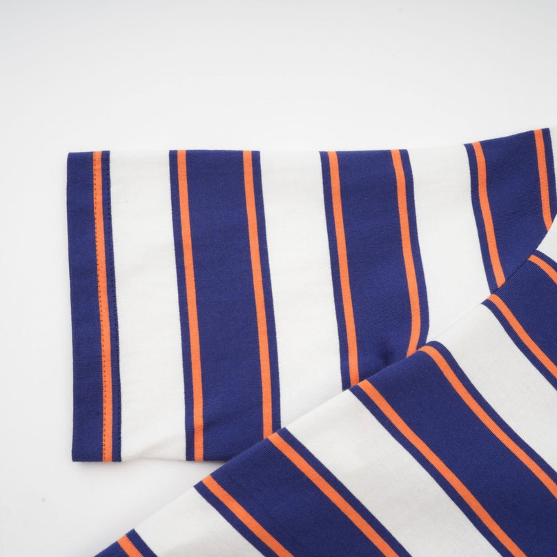 Jade stripeprint cotton Tshirt