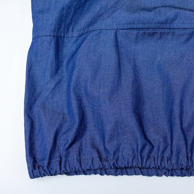 Jane Blue Bomber Jacket Womens Fashion Viscose Polyester Zipper Closure