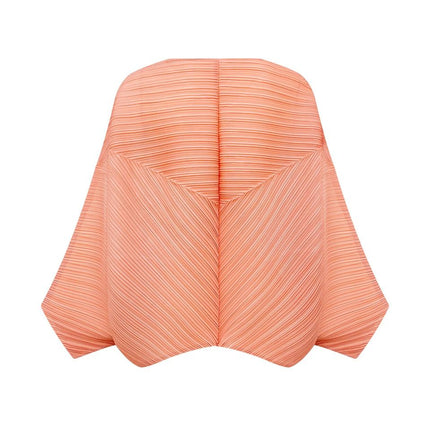 Jane wearing Pink V-neck Blouse and Pants Set