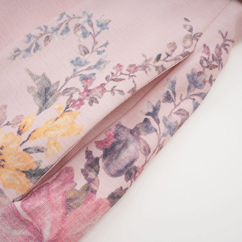 Janelle floralprint shirt  shorts matching set