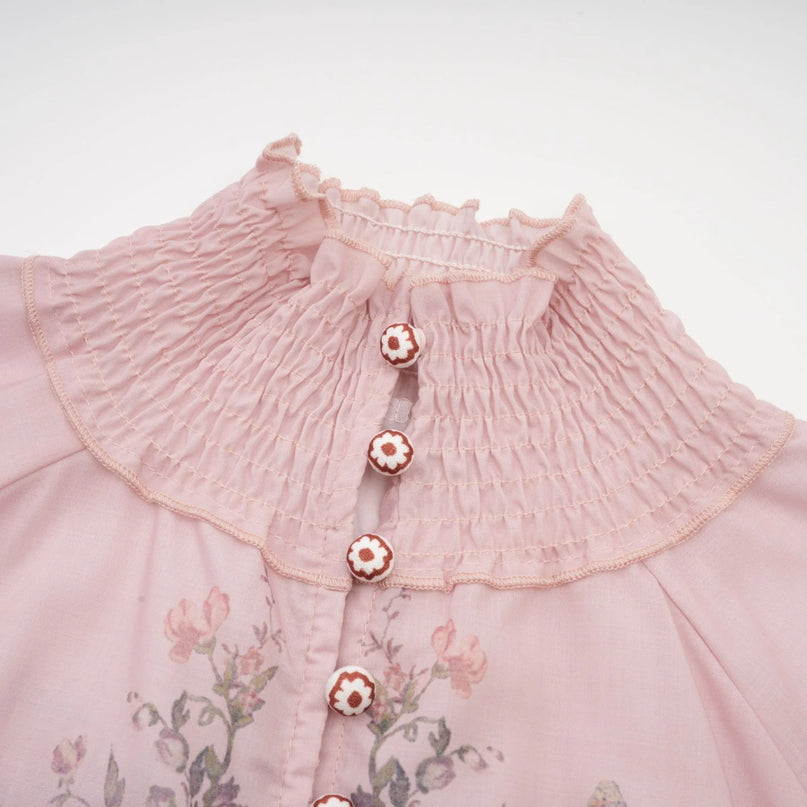 Janelle floralprint shirt  shorts matching set