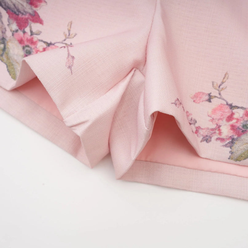 Janelle floralprint shirt  shorts matching set