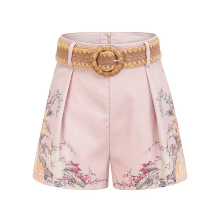 Janelle floralprint shirt  shorts matching set