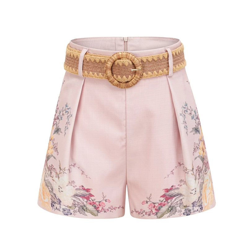 Janelle floralprint shirt  shorts matching set