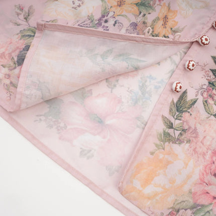 Janelle floralprint shirt  shorts matching set