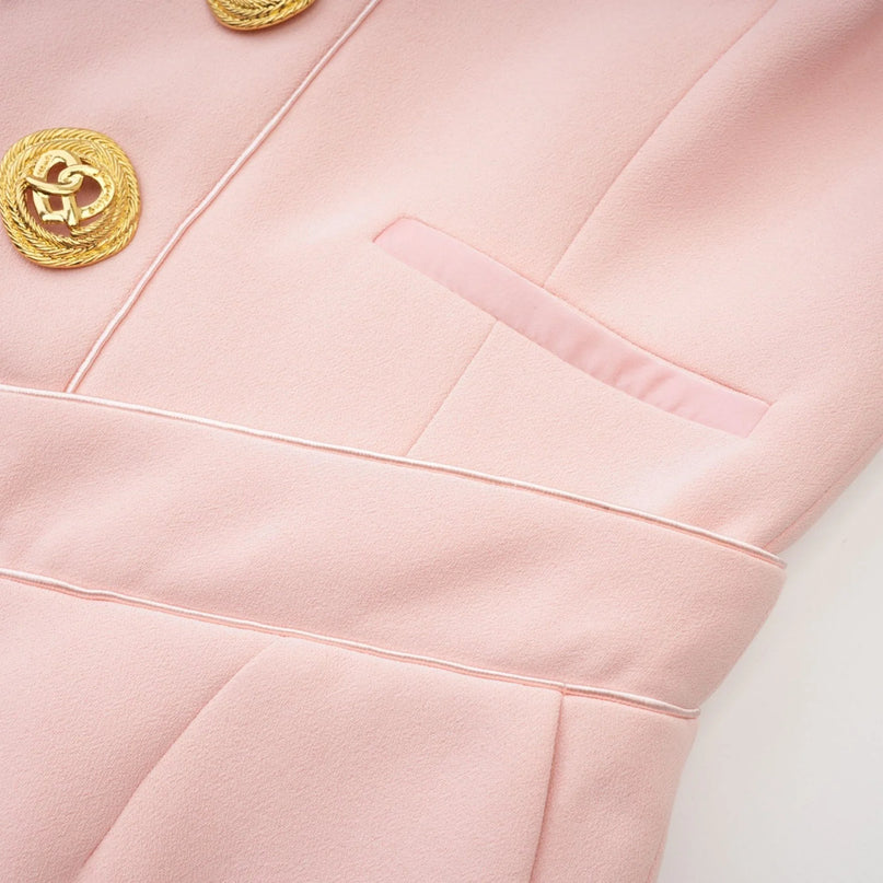 Jaques halterneck black mini dress