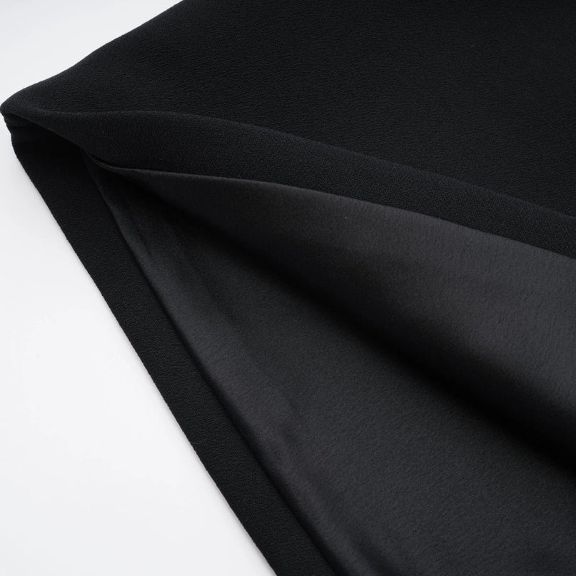 Jaques halterneck black mini dress