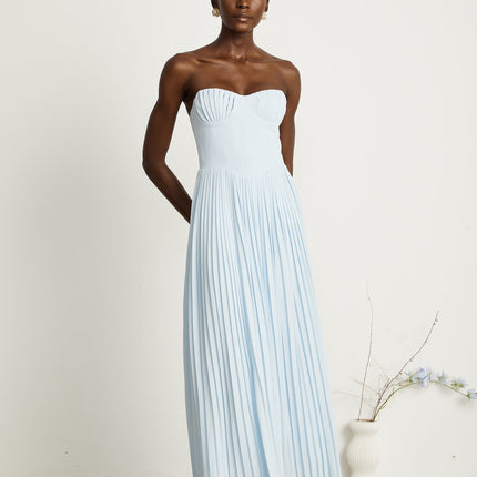 Jessica Blue Maxi Dress