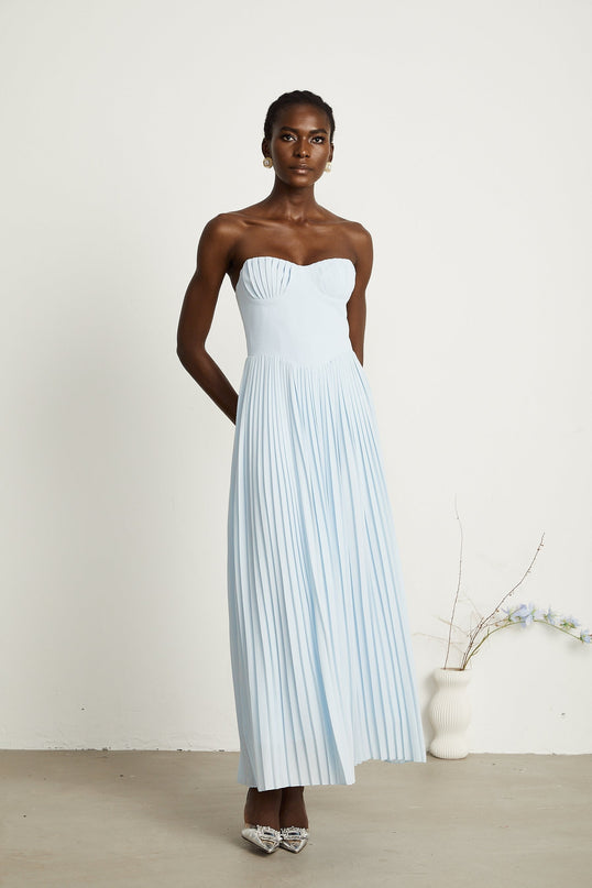 Jessica Blue Maxi Dress