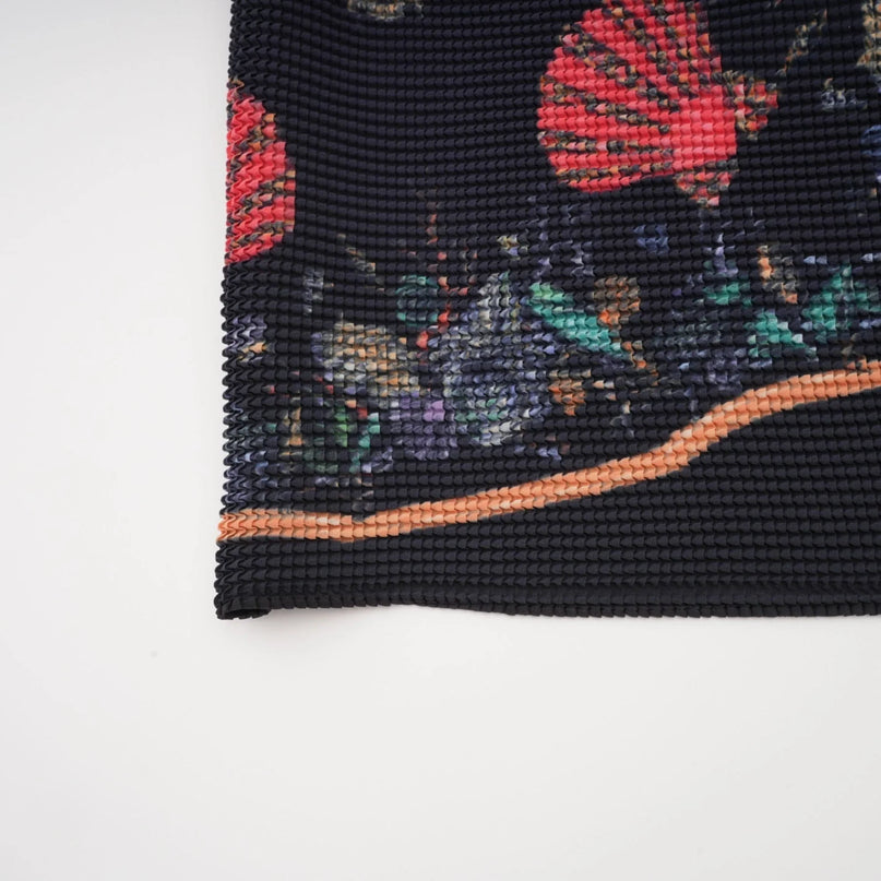 Josiane patternprint knitted top  skirt matching set