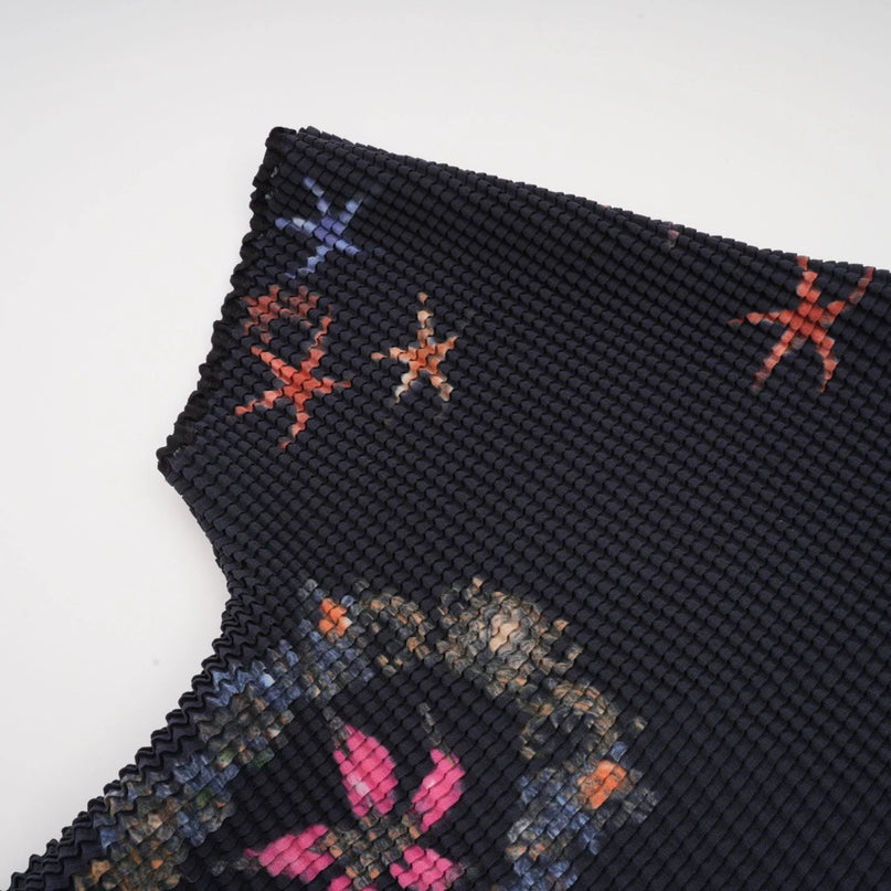 Josiane patternprint knitted top  skirt matching set