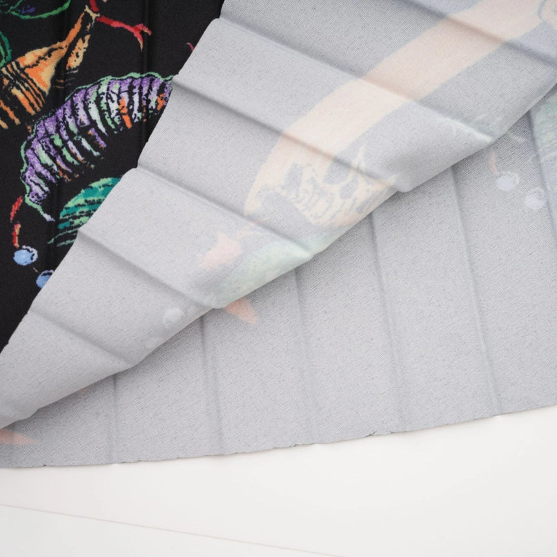 Josiane patternprint knitted top  skirt matching set