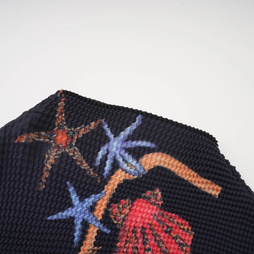 Josiane patternprint knitted top  skirt matching set