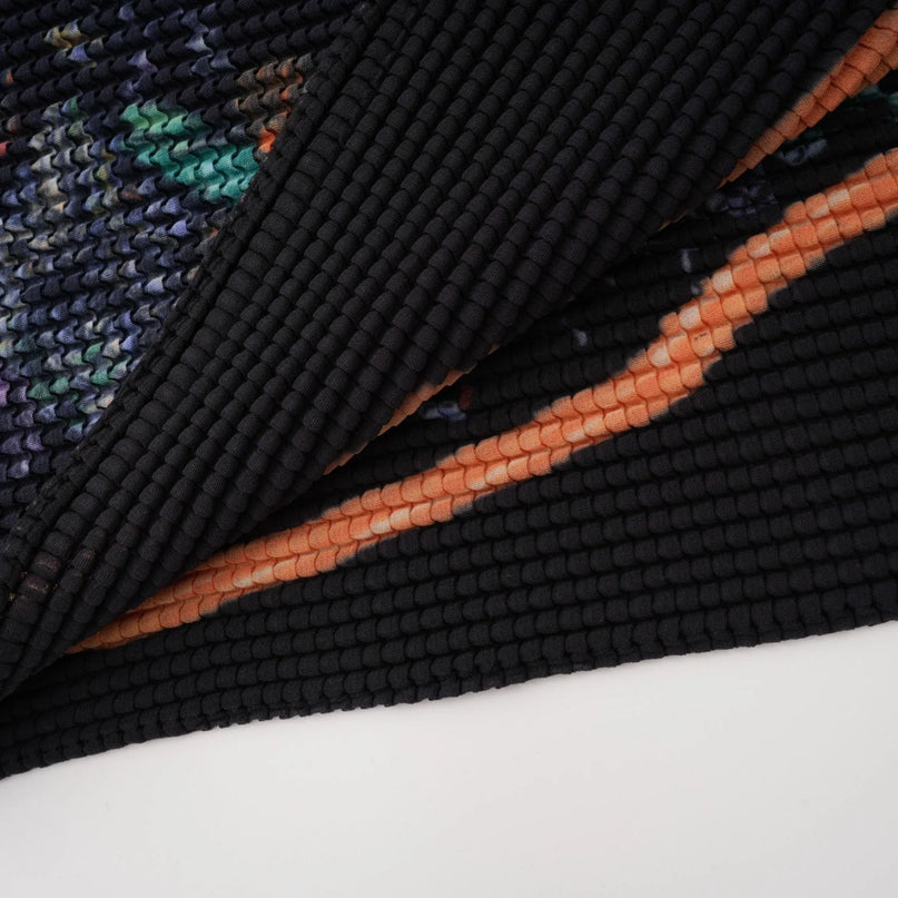 Josiane patternprint knitted top  skirt matching set