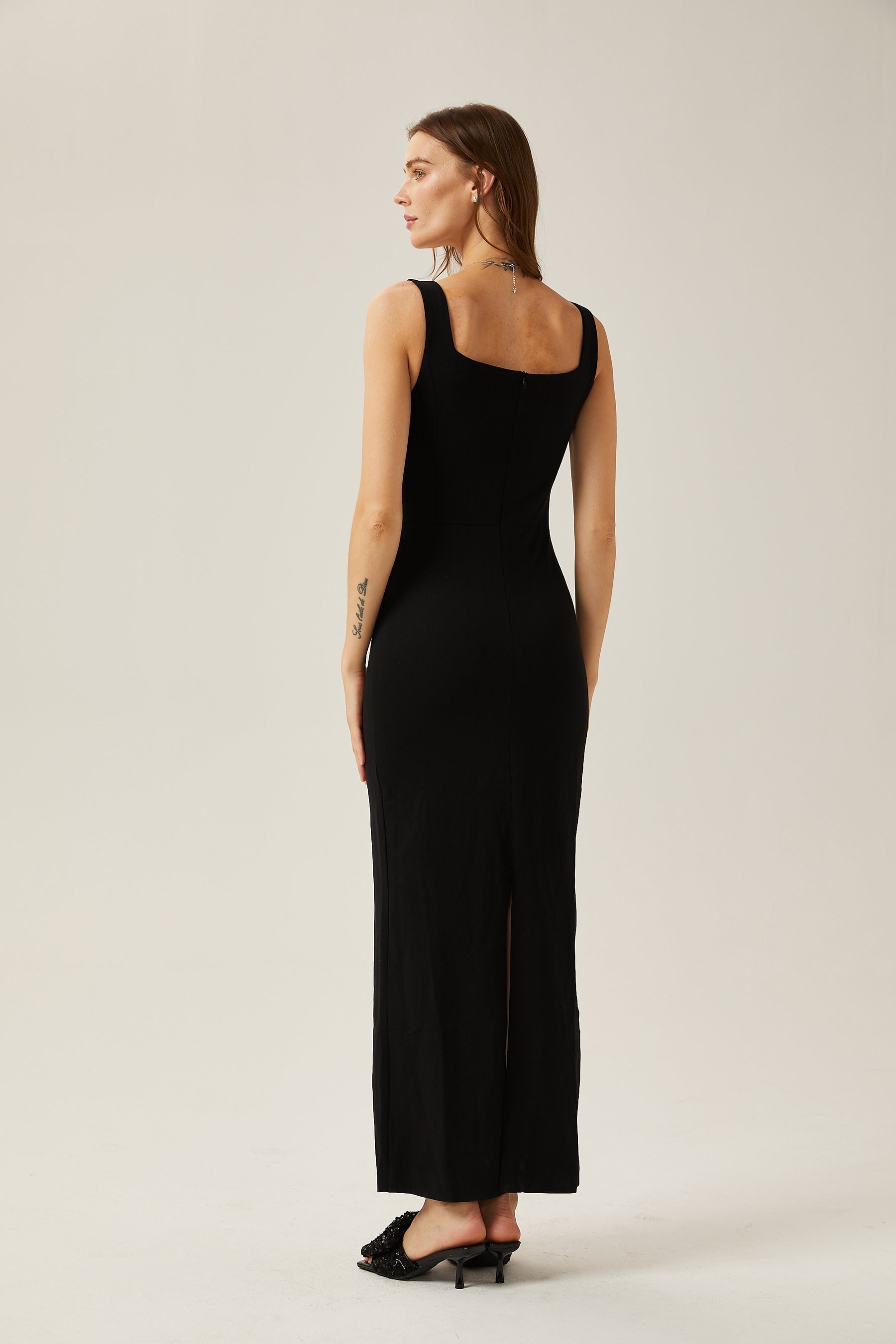 Juliette crystalembellished sleeveless maxi dress