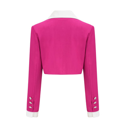 Juliette pink jacket  skirt matching set