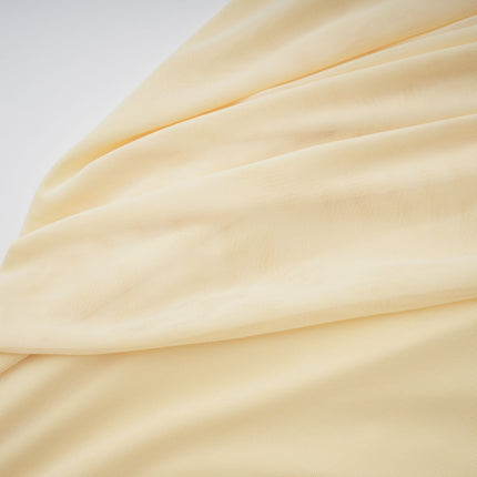 Juniper Sunbeam Serenade Gown Yellow Off Shoulder Long Sleeve Front Tie Pleated Ruched Draped Asymmetrical Slip On Floor Length Cotton Spandex Luxury Sophistication Glamour