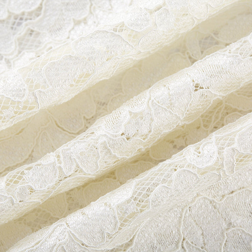 Kalena embellished lace midi dress