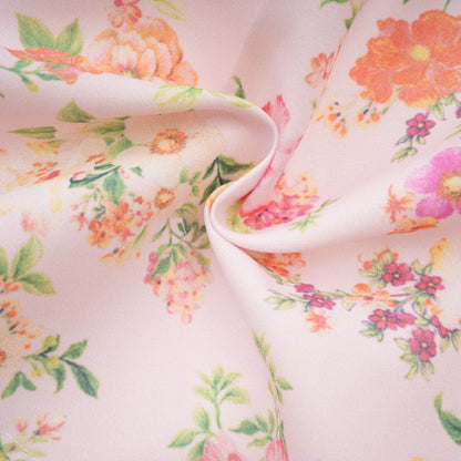 Kara floralprint cotton mini dress