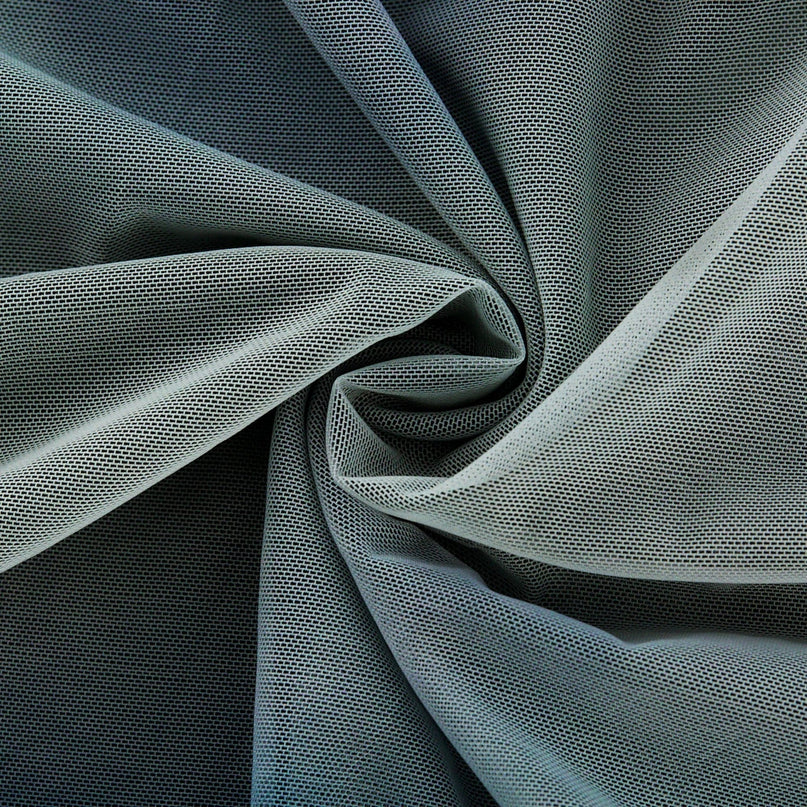 Kaylie Blue Ombre Maxi Dress Pleats Halter Bustier Side Slit Flounce Hem
