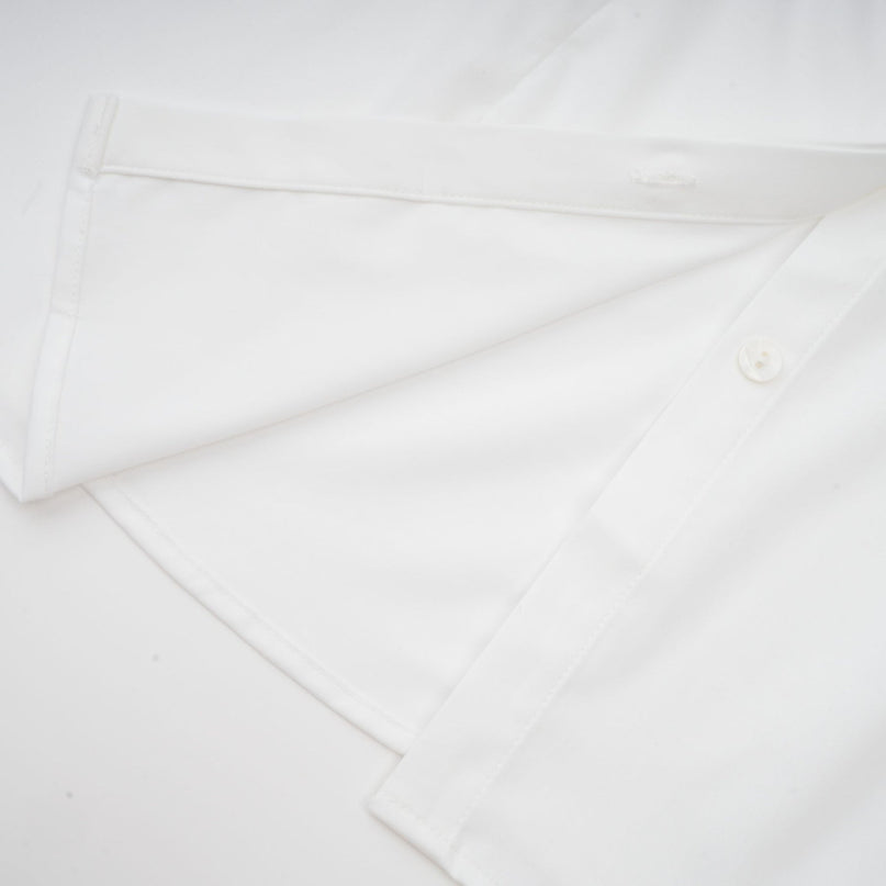 Kiara White & Black Shirt Skirt Matching Set