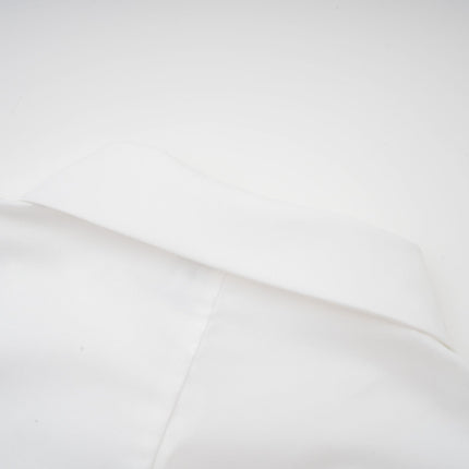 Kiara White & Black Shirt Skirt Matching Set
