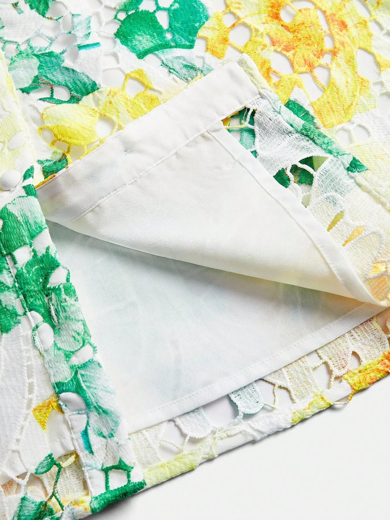 Lace Floral Print Puff Sleeve Shirt Collar Elegant Vacation Short Dress Valentines Day Summer