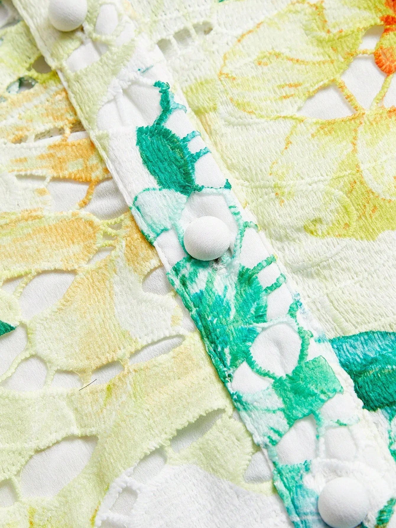 Lace Floral Print Puff Sleeve Shirt Collar Elegant Vacation Short Dress Valentines Day Summer