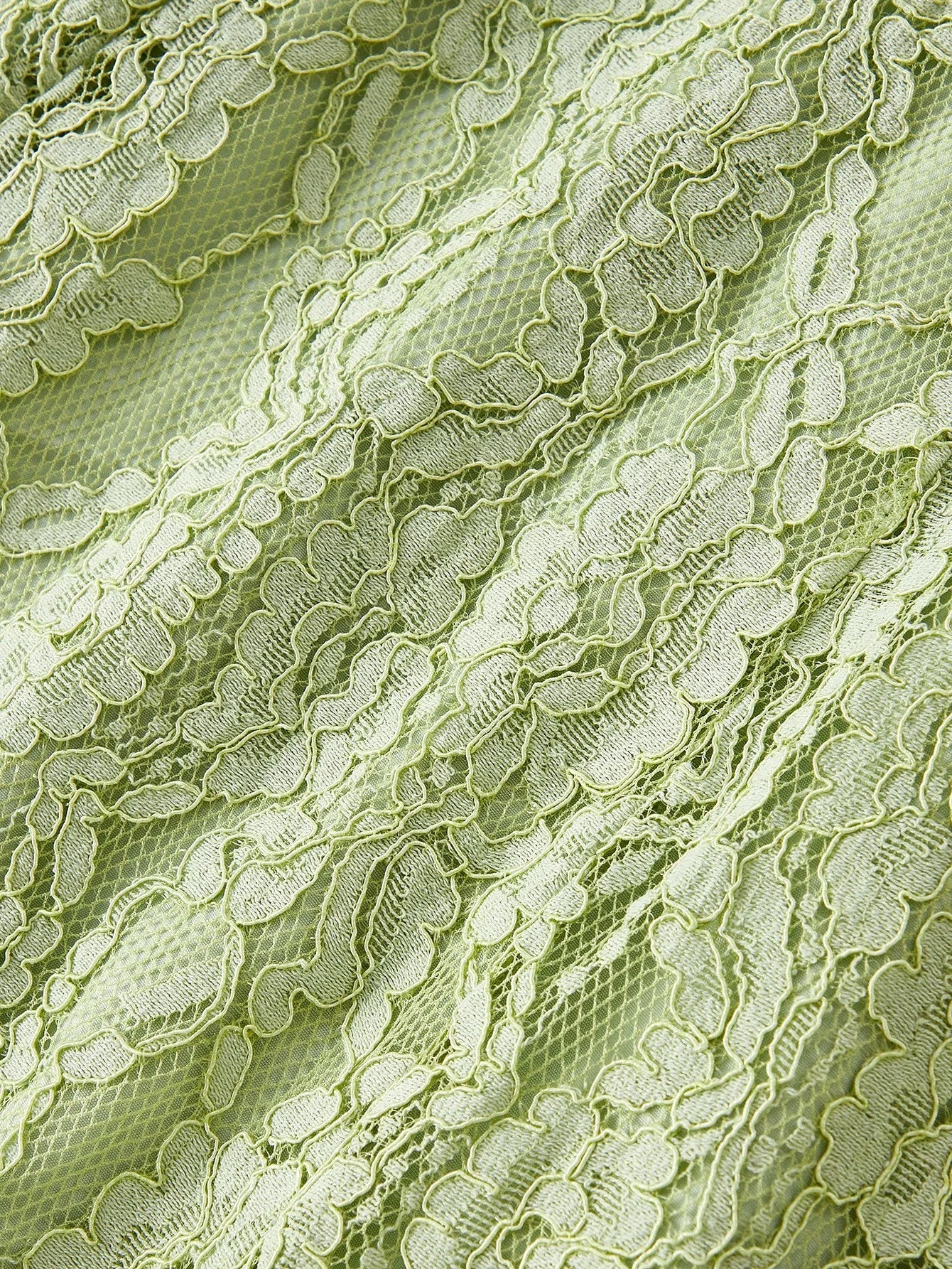 LACE OVERLAY RHINESTONE DETAIL FLARE HEM DRESS WITH BELT