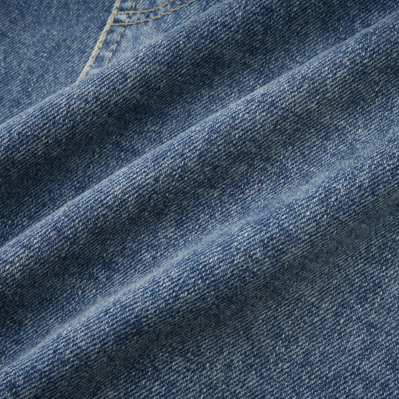 Lana denim patchwork sleeveless dress