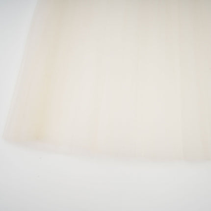 Landry White Crystal Accent Bow Midi Dress
