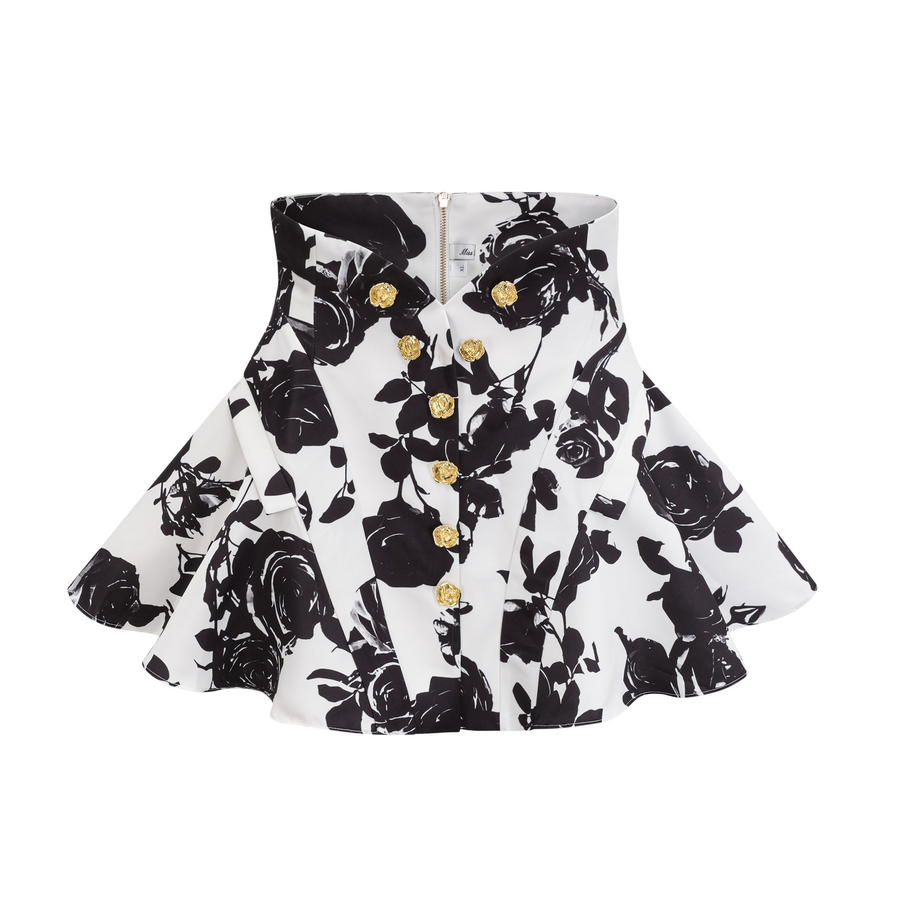 Léonor floralprint shirt  skirt matching set