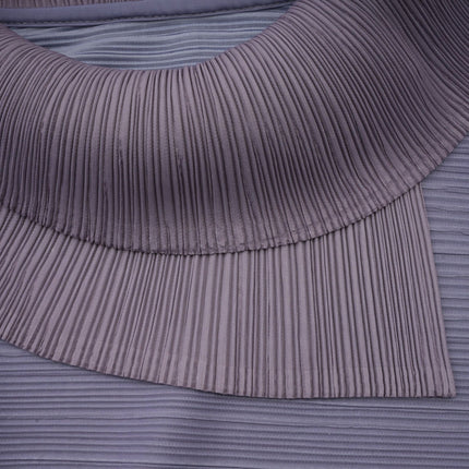 Letizia Purple Blouse Trousers Set
