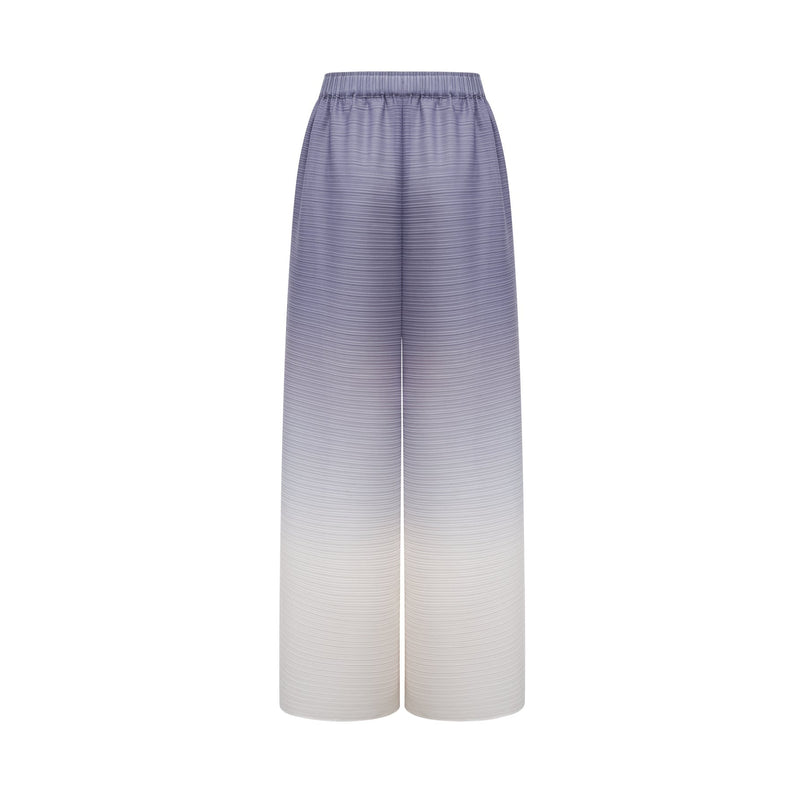 Letizia Purple Blouse Trousers Set