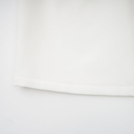 Lilah White Sequin Mini Dress Polyester Viscose Fitted Waistline Straight Hem Rear Zip Fastening Cocktail Party Special Event Elegance Glamour Luxury
