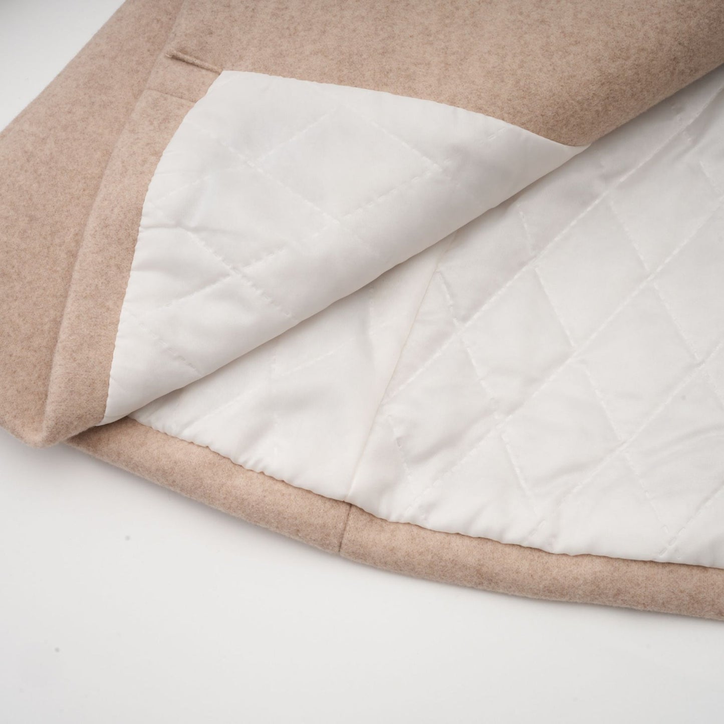 Luxurious long black coat with detachable faux fur cape collar and sleeves